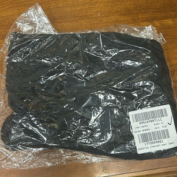 J Crew BLACK NWT Straight-leg essential pant in Chelsea linen-cupro blend BQ734 - Picture 6 of 7